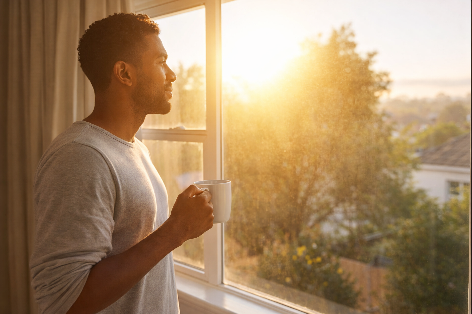 daily routine habit morning sunlight