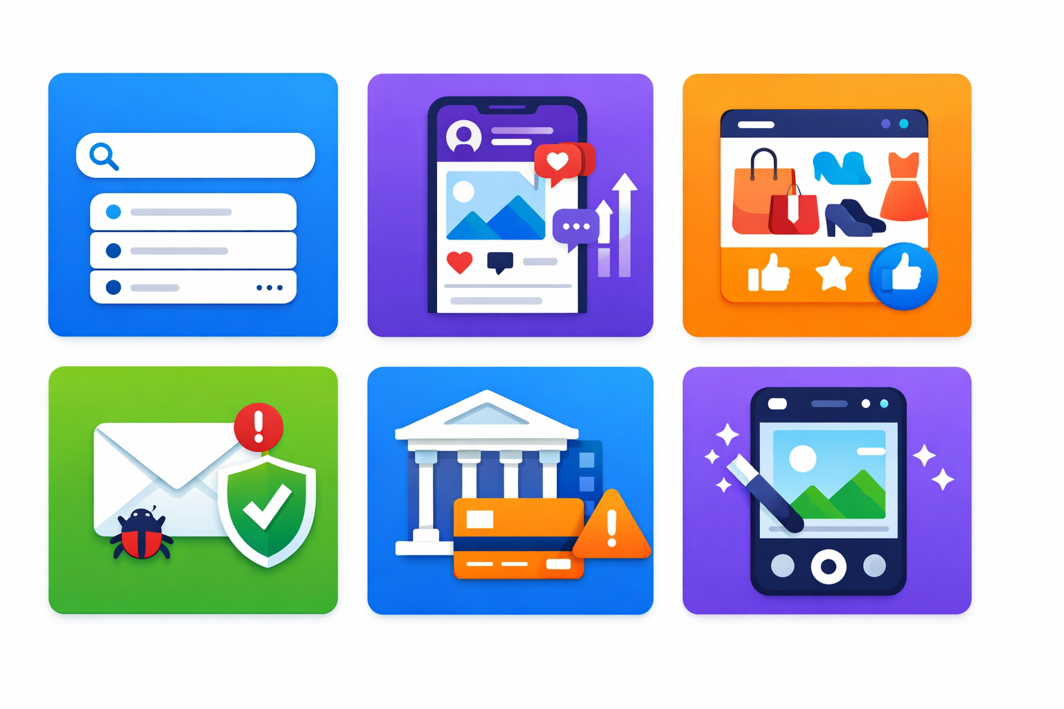 Everyday AI examples in daily apps