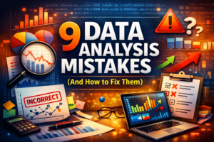 9 data analysis mistakes and how to fix them featured image