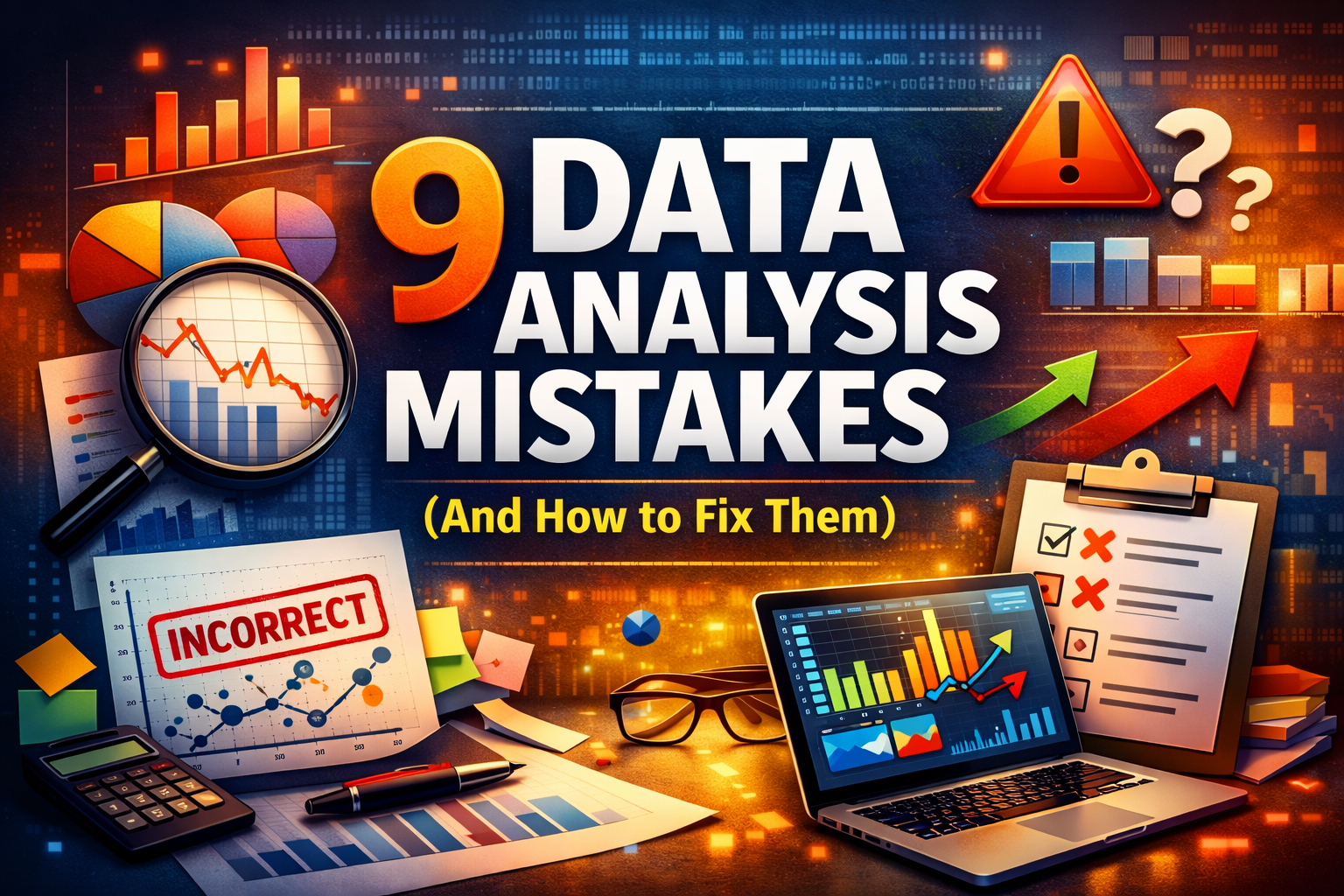 9 data analysis mistakes and how to fix them featured image
